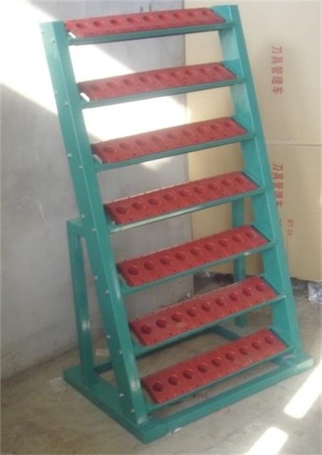 深圳做刀具架的厂家,加工中心刀具摆放架定做,成都刀具存放架