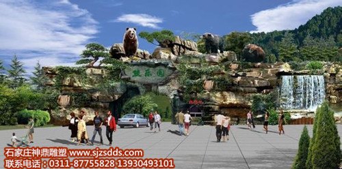 河北生态园景观制作厂家