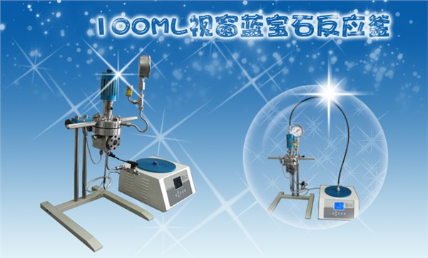 100ML视窗蓝宝石反应釜