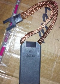 发电机碳刷EG34D，罗兰碳刷EG34D