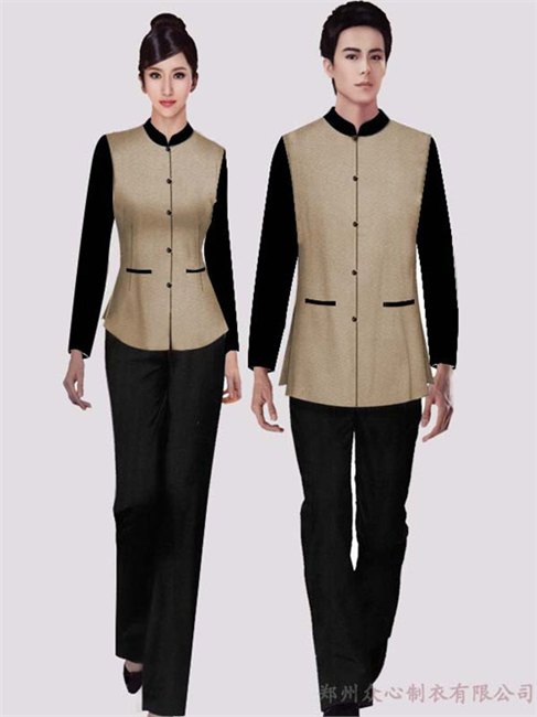 河南秋冬保洁服定做|郑州专业保洁工作服供应商【众心制衣】专注企业工装定
