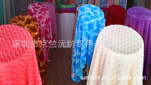 老棉祥柔软毛毯玫瑰绒毛毯多色秋冬毛毯雕花礼品毛毯批发订做