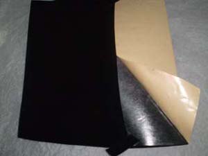 南京治具专用绒布/黑色不干胶绒布母卷