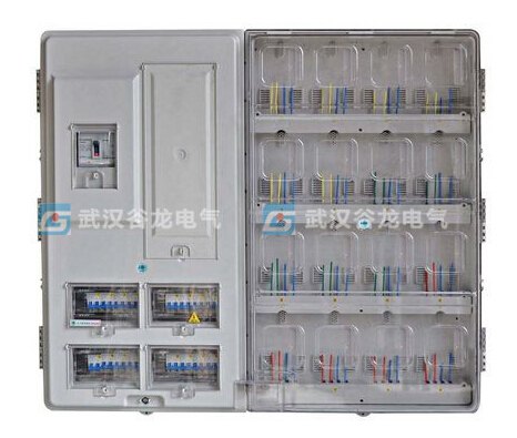 PC塑料防窃电多位透明电表箱价格
