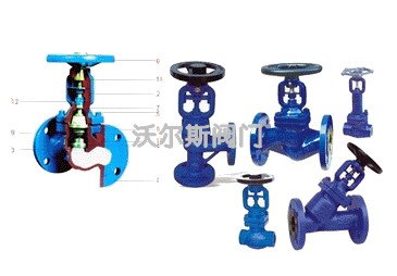 国标波纹管截止阀WJ41/WJ44厂价直销