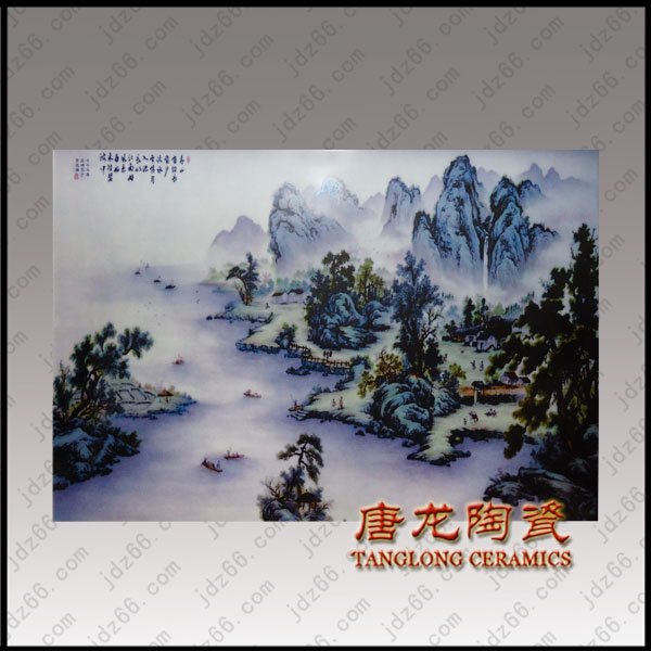 供应景德镇名人名作瓷板画