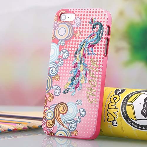 苹果5/5S iphone5/5S手机壳手机套保护套皮套刺绣