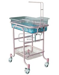 曙光医疗BC-Y102A医用婴儿床 彩钢移动婴儿床