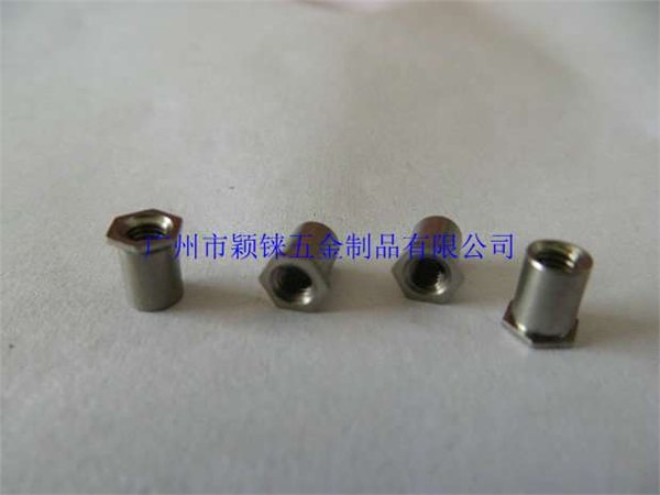 不锈钢通孔压铆螺母柱,碳钢铁冲压/挤压螺母柱,薄板螺柱 SO/BSO