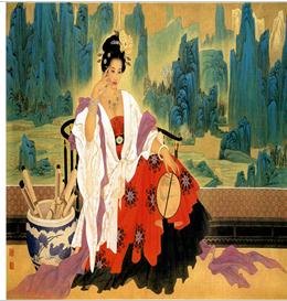 高清微喷条幅画