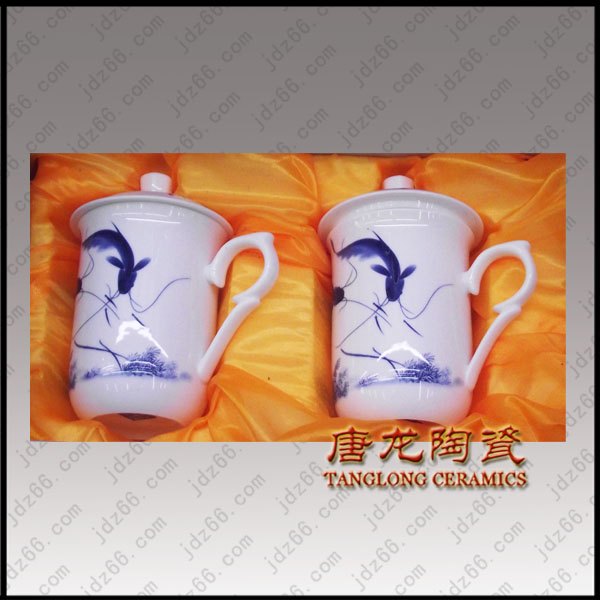 景德镇骨瓷陶瓷茶杯