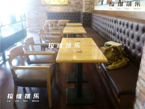 供应北京意浓咖啡lvbl-lc008定制家具桌子椅子