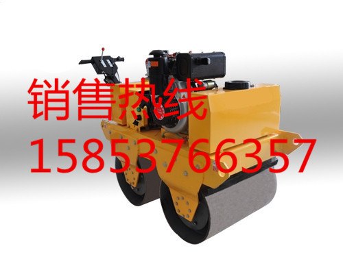 质量最佳的轻型压路机山东济宁压路机 手扶汽油压路机厂家 双钢轮振动压路