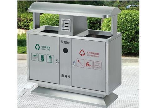 永乐公司_金属分类垃圾桶_分类垃圾桶