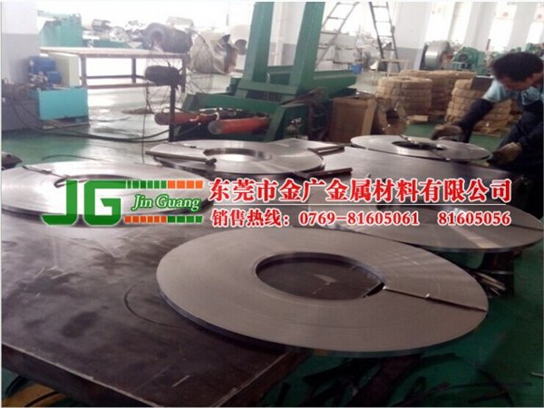 现货60si2mn耐高温弹簧钢带 拉伸弹簧钢带