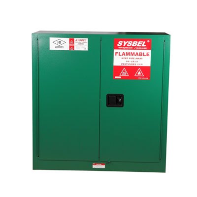 sysbel西斯贝尔30加仑杀虫剂安全储存柜 WA810300G