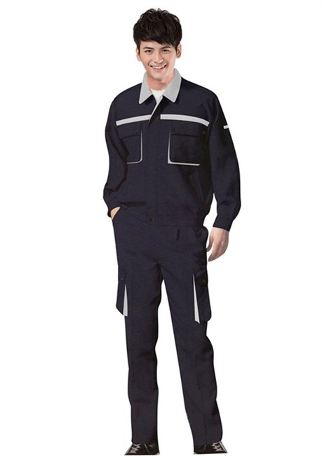 河南时尚工作服厂家|郑州连锁店服务员工装生产【众心制衣】