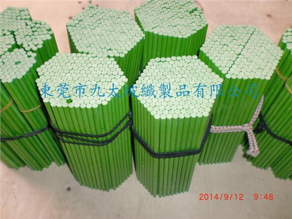 绿色玻璃纤维棒