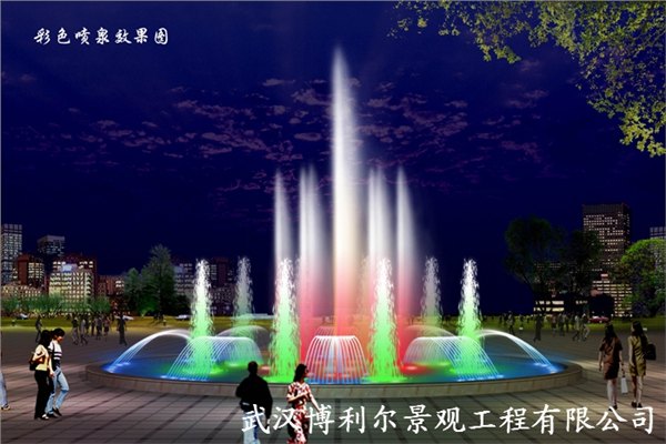 供应湖北荆门喷泉设计