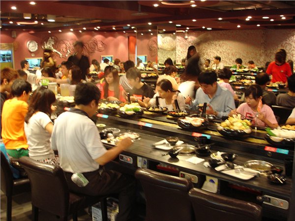 回转自助火锅设备