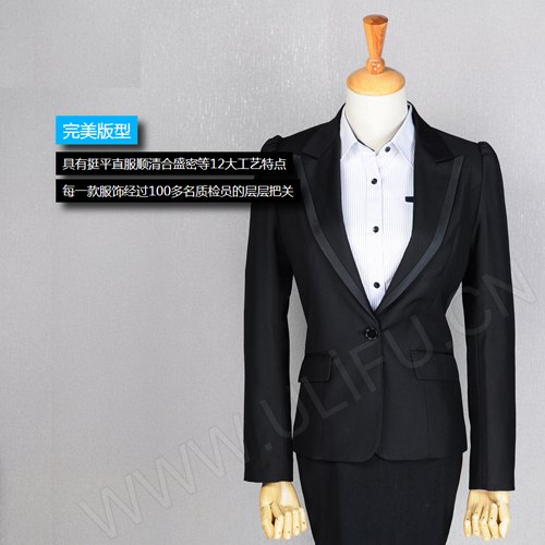 女士西服现货 西服定做厂家 福建女士西装批发