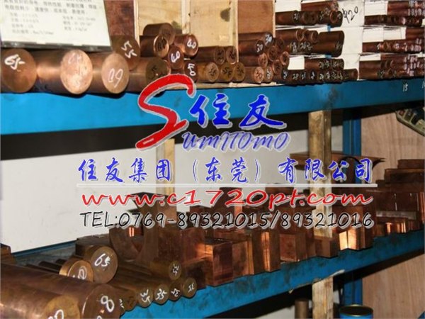 进口铍铜圆棒C17510