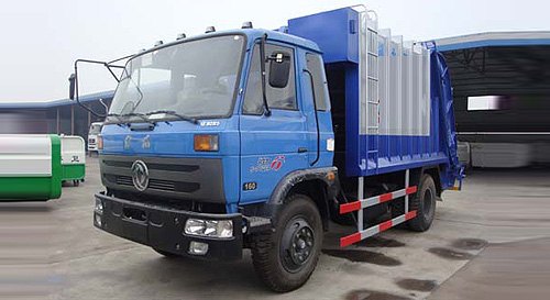专汽之都供应东风153压缩式垃圾车