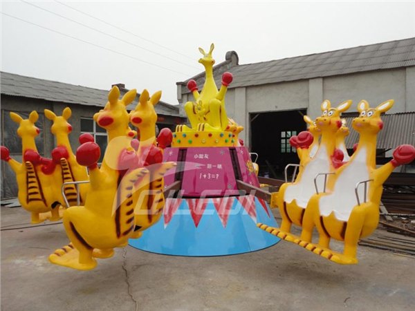 供应新款袋鼠跳旋转跳跃游乐设备