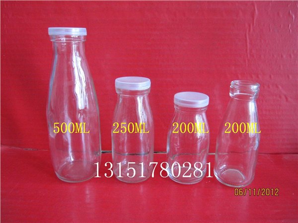 供应250ml半斤鲜奶瓶500ml1斤牛奶瓶牛奶瓶盖