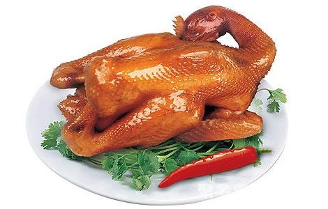 德州扒鸡最好吃，不吃饲料的鸡，肌肉肥而不腻美容养