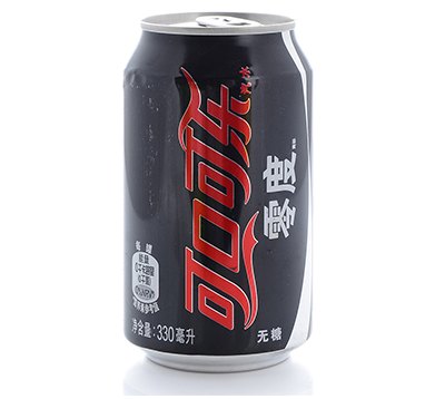 供应立得商城-零度可口可乐汽水330ml （整箱24听）