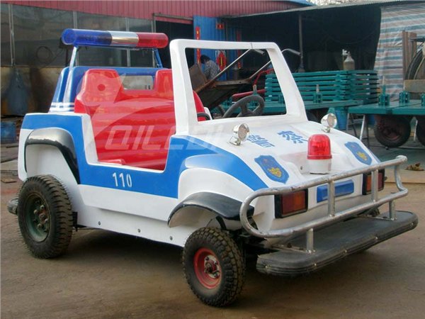 奇乐迪游乐儿童游乐设备110公安车电瓶车碰碰车