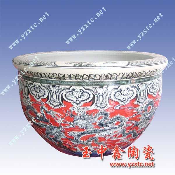 陶瓷大缸  大楼落成礼品 商务礼品 景德镇陶瓷