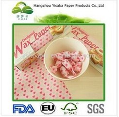 畅销耐油汉堡纸，三明治纸，糖果包装纸