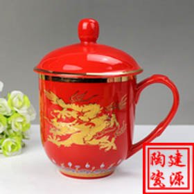 景德镇陶瓷茶杯 定做陶瓷茶杯厂家 喝水茶杯