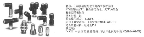 SMC KQ2快换接头  