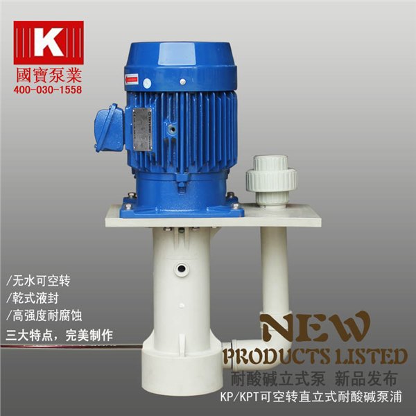 国宝牌KPT-50VK-5耐腐蚀立式泵 立式泵供