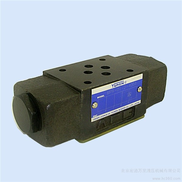 油研YUKEN叠加式液控单向阀MPA-03-2-40 