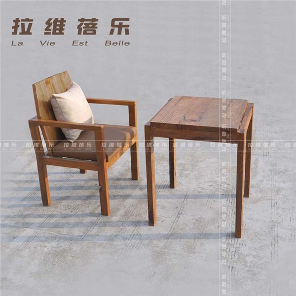 供应江苏咖啡厅复古做旧桌子/咖啡馆复古做旧定制家具