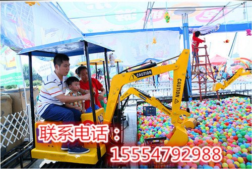 玩了还想玩的游乐设备【游乐场挖掘机】