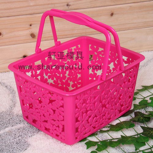塑料模具/塑料彩色篮子模具