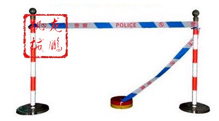 警戒标志杆 龙鹏