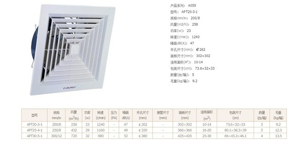 爆款金羚天花板扇系列楚风供应