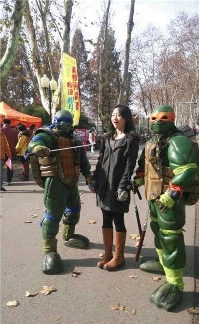 厦门忍者神龟展示
