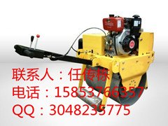 销量第一的手扶单轮压路机 小型沟槽压实机图片