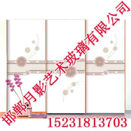 玻璃隔断艺术玻璃隔断_月影艺术玻璃
