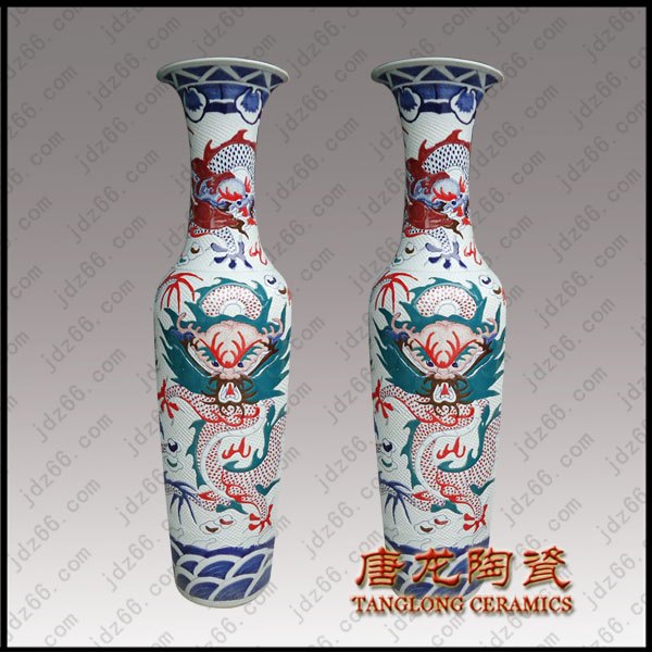 定制奠基典礼陶瓷花瓶　景德镇瓷器厂家