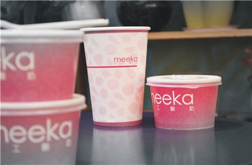 meeka手工酸奶/ 鲜榨果汁批发