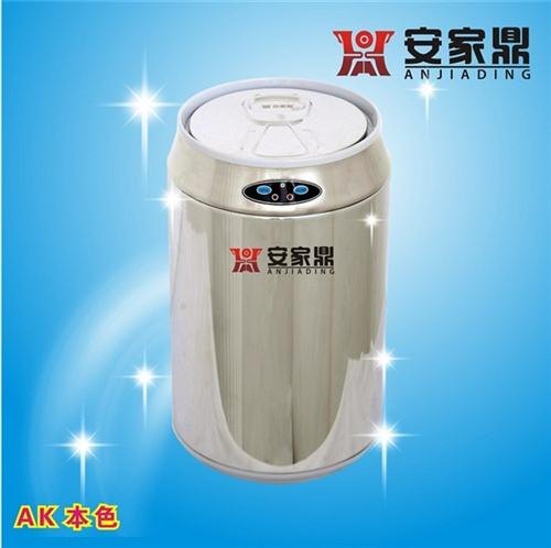 安家鼎不锈钢垃圾桶小本生意最赚钱_感应电动垃圾桶致富快_感应