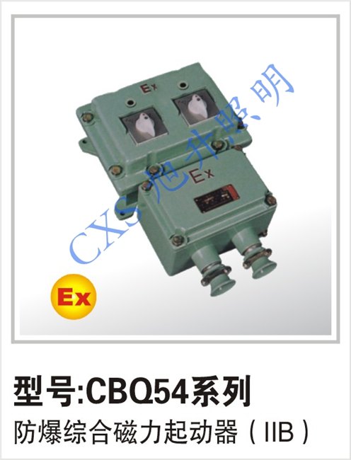 盐城供应最畅销CBQ54系列防爆综合磁力起动器
